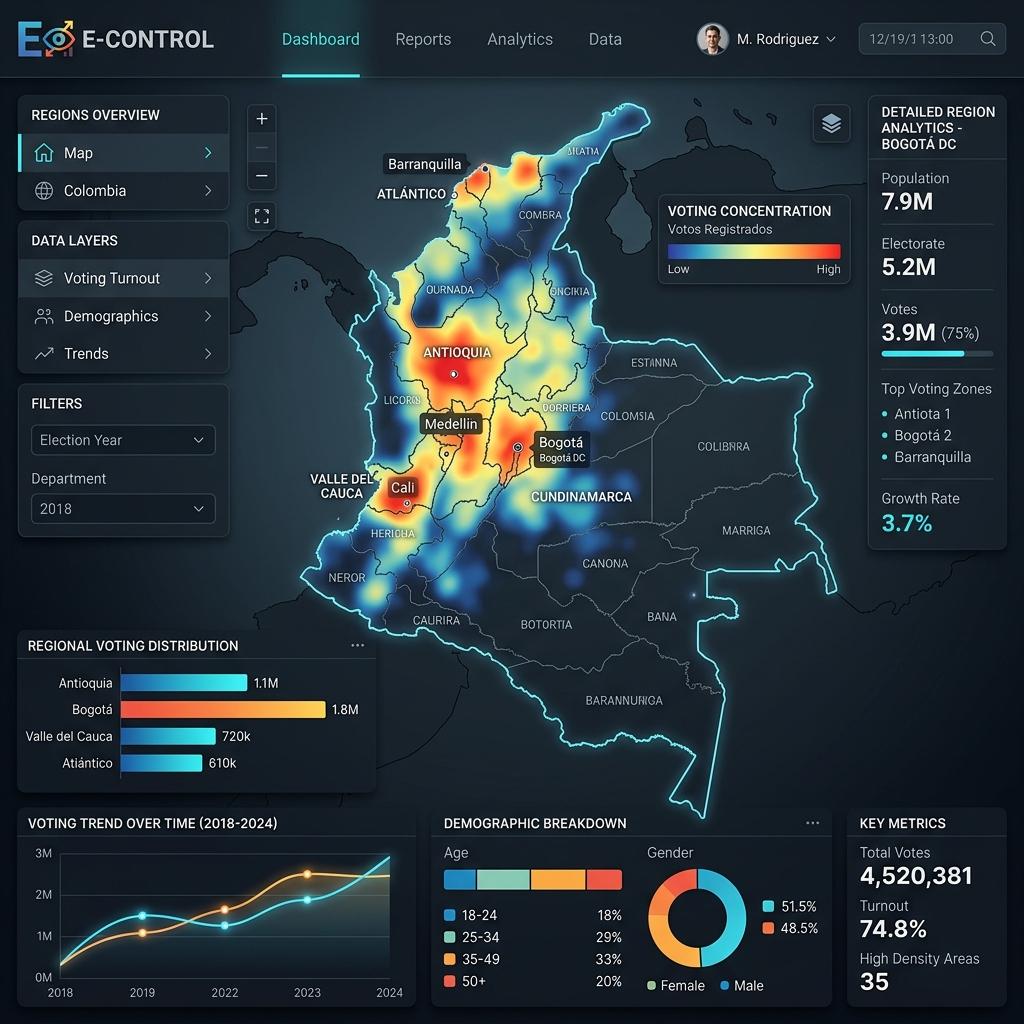 Mapas Interactivos para Campañas Políticas: Georreferenciación Electoral
